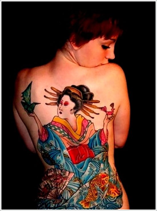 geisha tattoo 35
