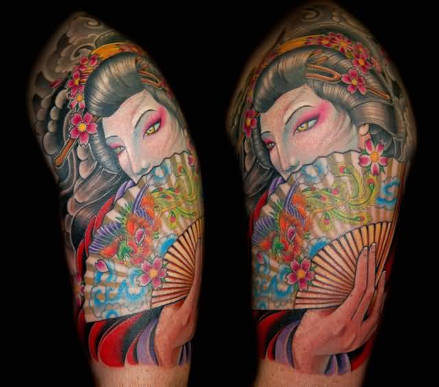 geisha tattoo 47