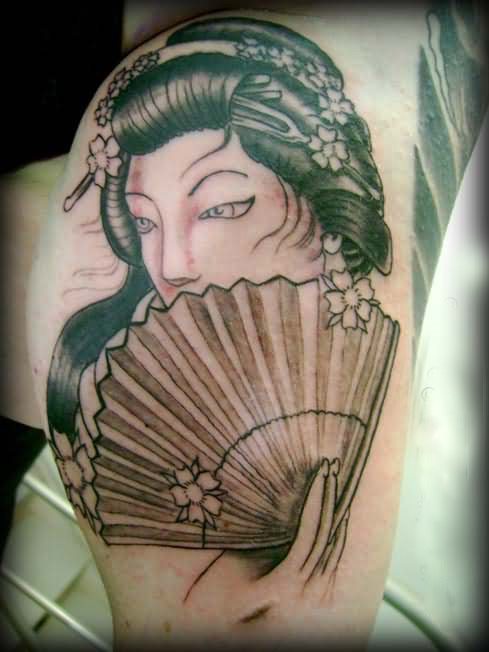 geisha tattoo 48