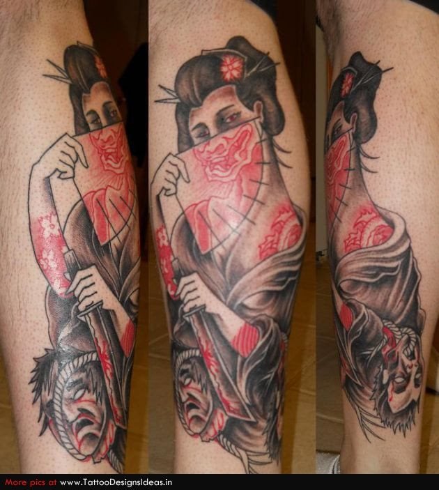 geisha tattoo 53