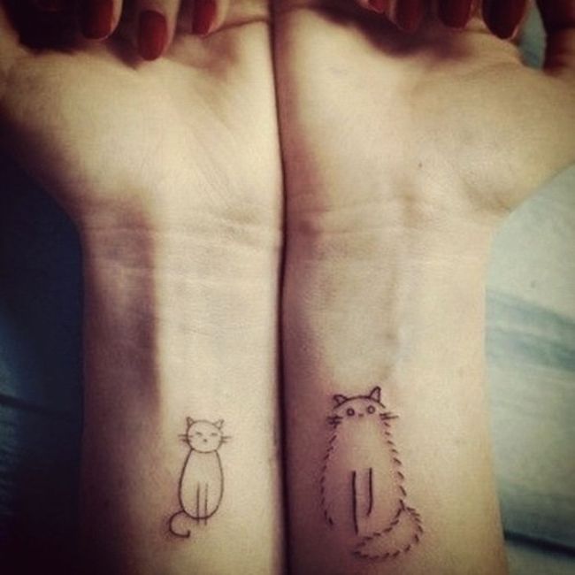 katze tattoo 44