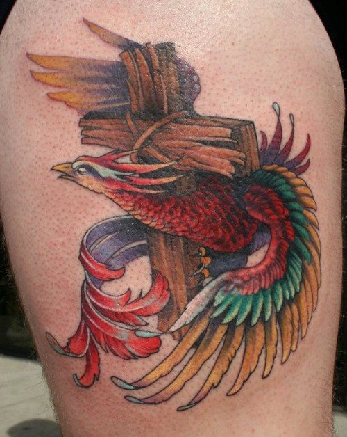 kreuz tattoo 51