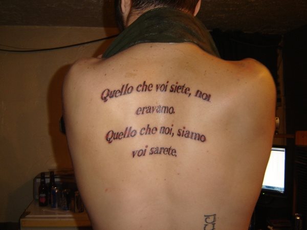 latein tattoo 23