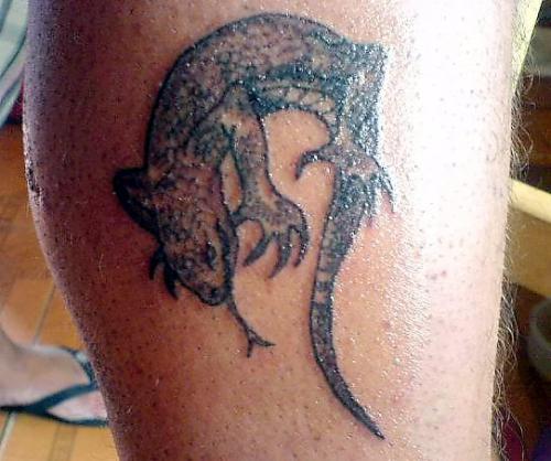 leguan tattoo 02