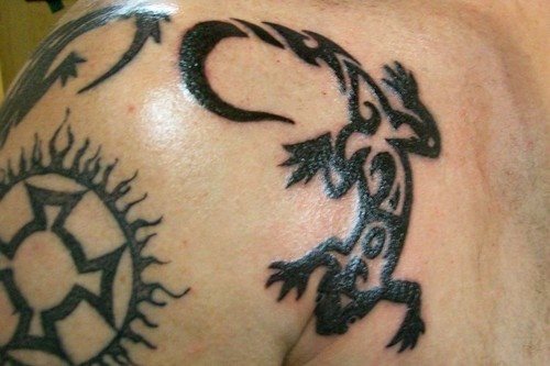 leguan tattoo 21