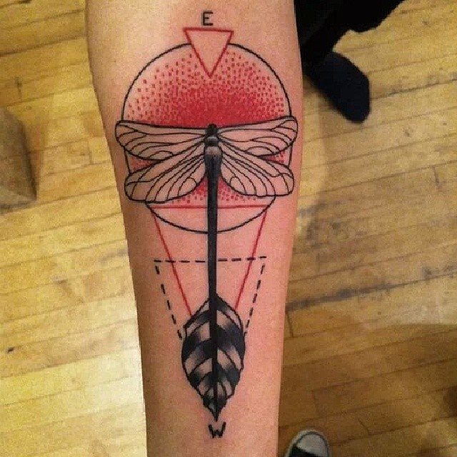 libelle tattoo 08