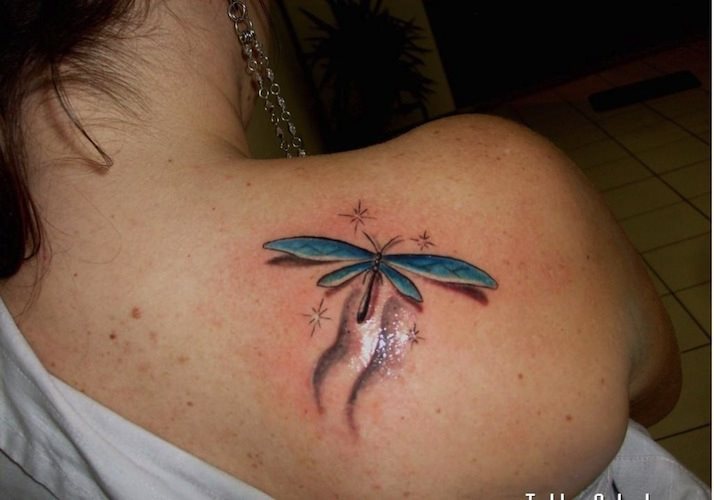 libelle tattoo 50