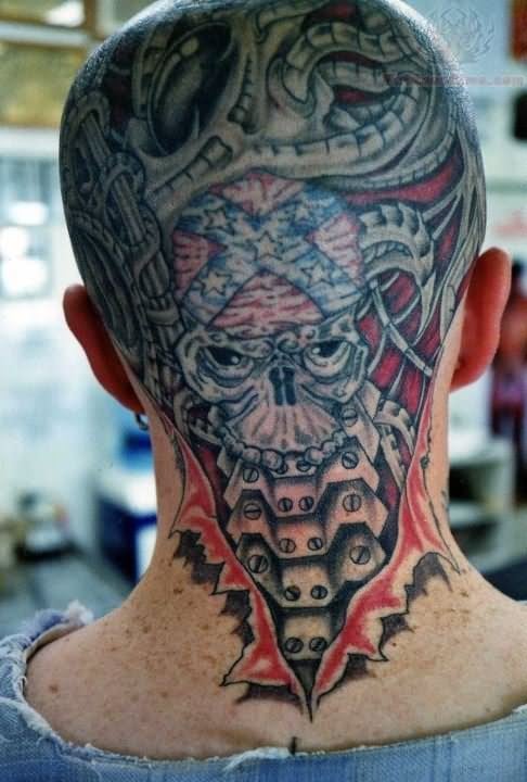 Arm männer totenkopf tattoos 