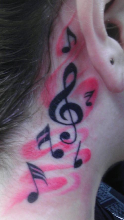 musik tattoo 40