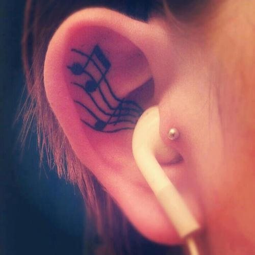 musik tattoo 57