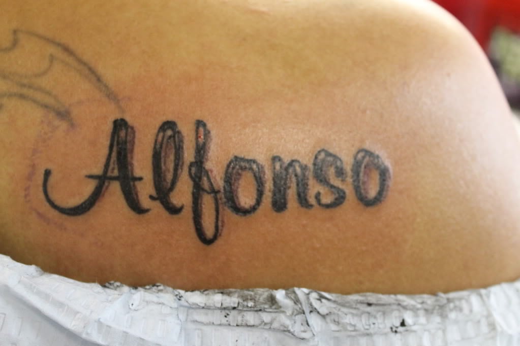 name tattoo 33