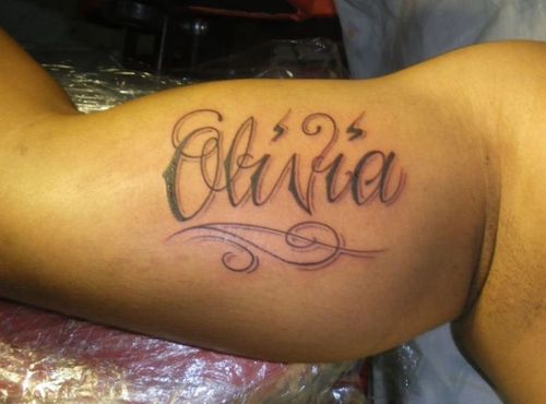 name tattoo 49