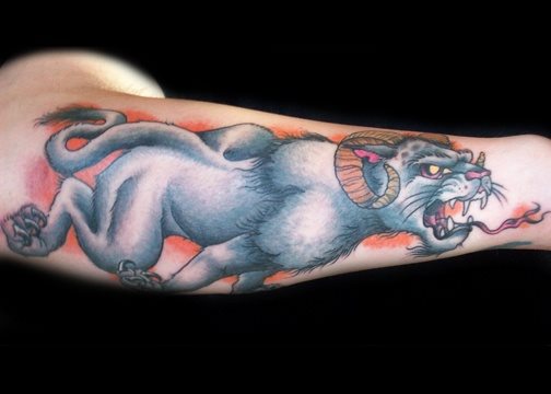 panther tattoo 01