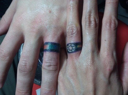 Bedeutung finger ring am tattoo Tattoo Pain