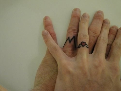 ring tattoo 45