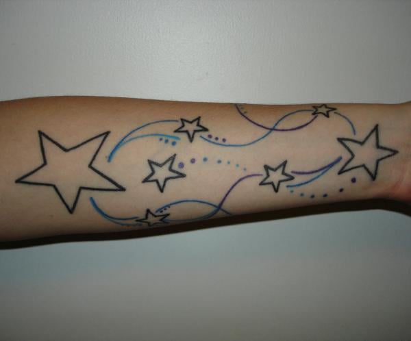 sterne tattoo 12