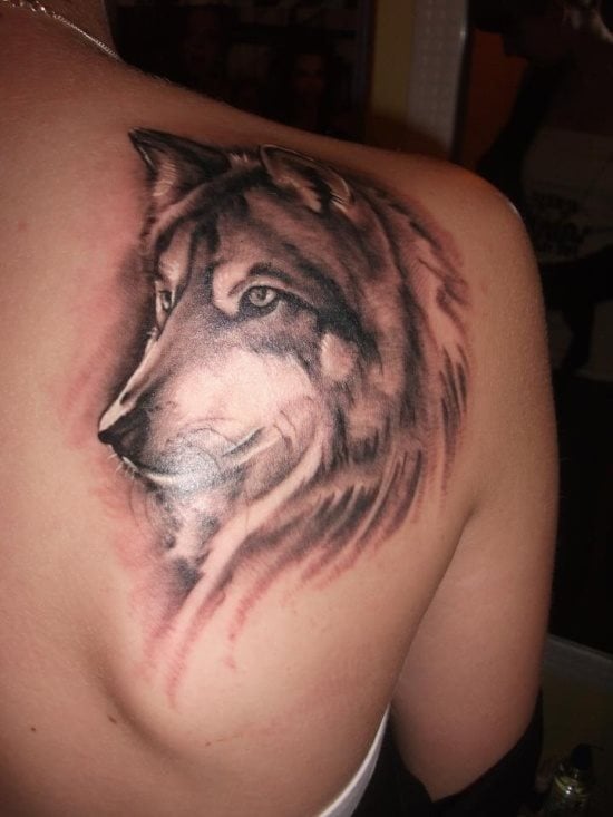 wolf tattoo 21