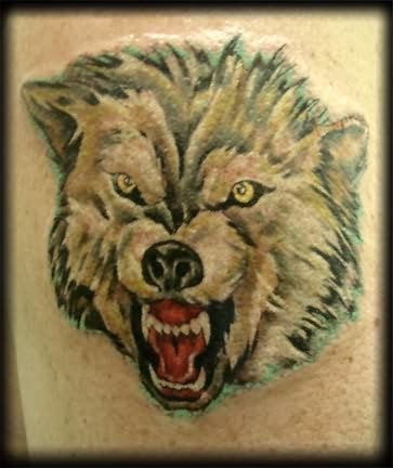 wolf tattoo 45