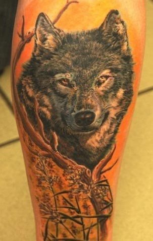 wolf tattoo 47