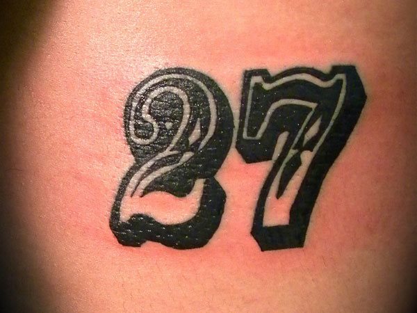 zahlen tattoos 56