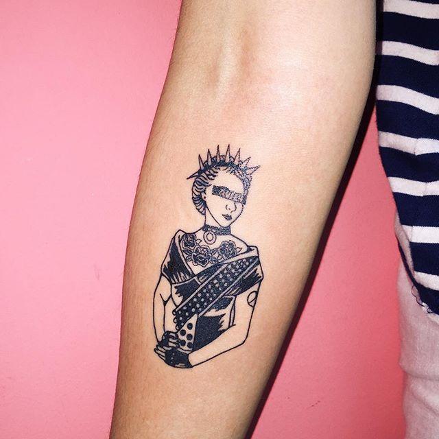 Arm Frau Tattoo 143