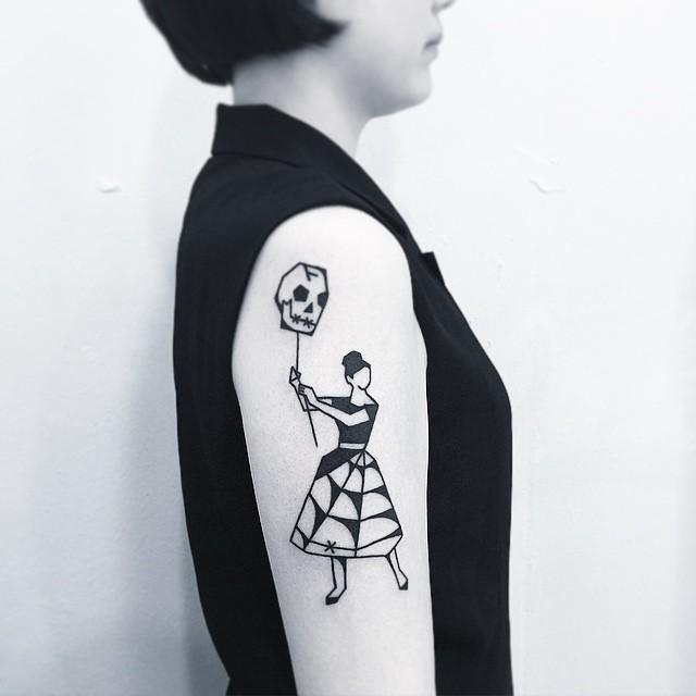 Arm Frau Tattoo 53