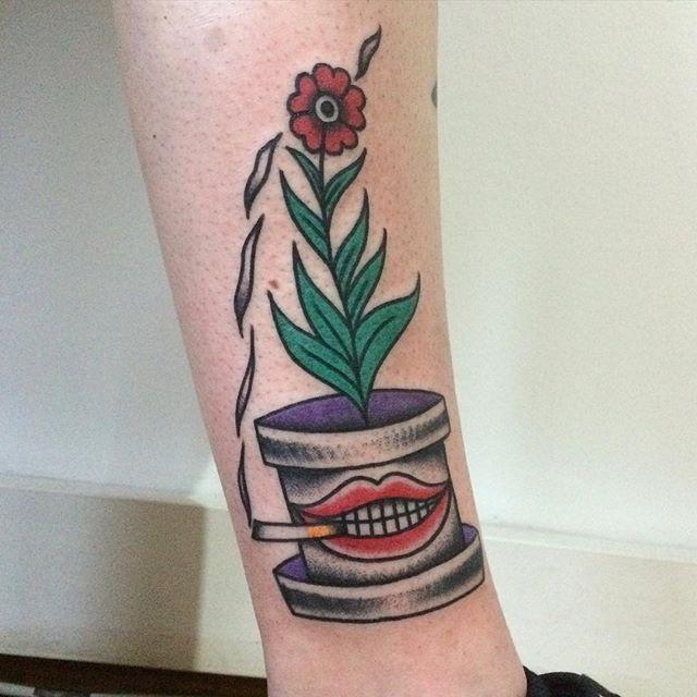 Blumen Tattoo 39