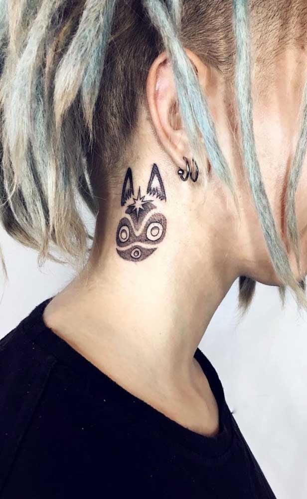 Hals Nacken Tattoo 15