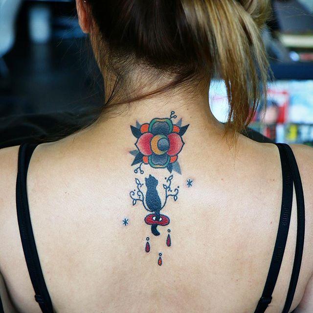 Katze Tattoo 51