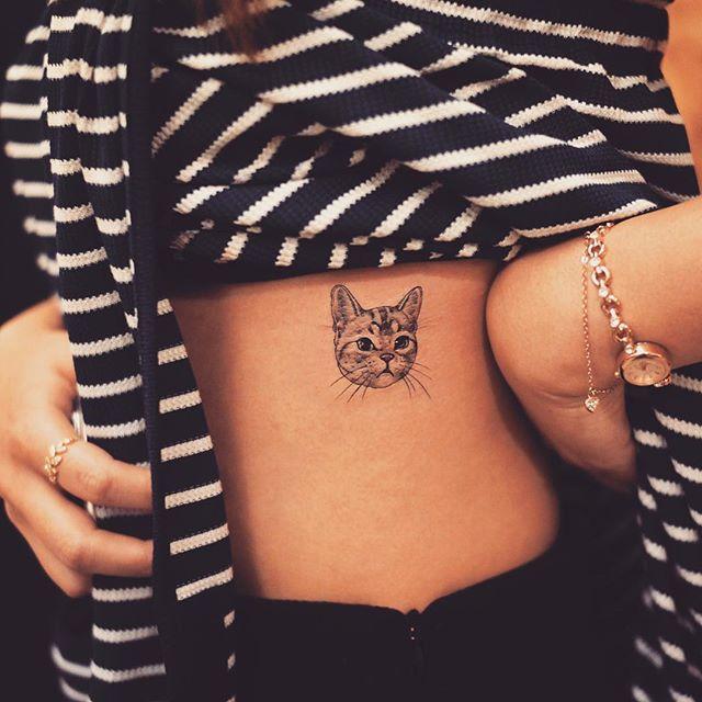 Katze Tattoo 75