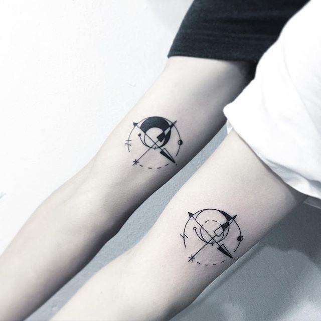 Paar tattoo 155