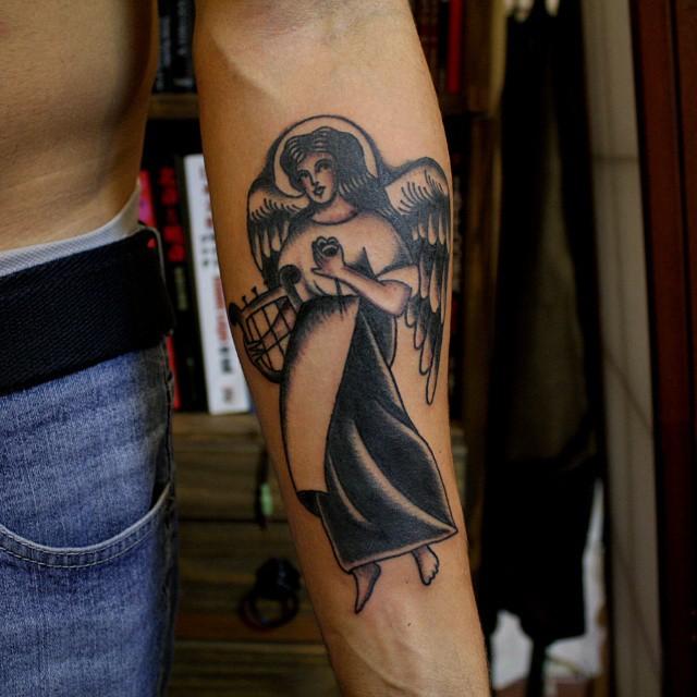 engel tattoo 35