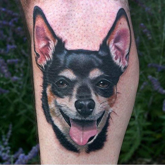 hund tattoo 111