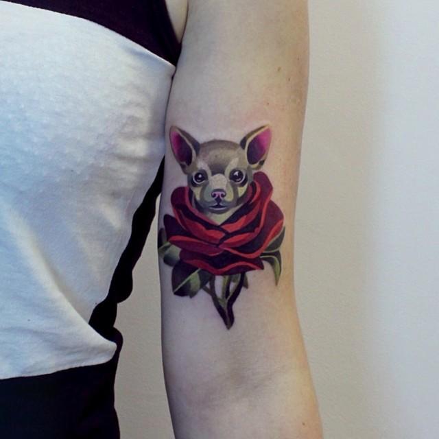 hund tattoo 53