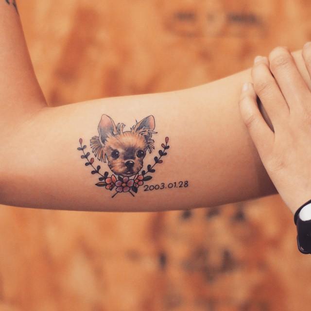 hund tattoo 69