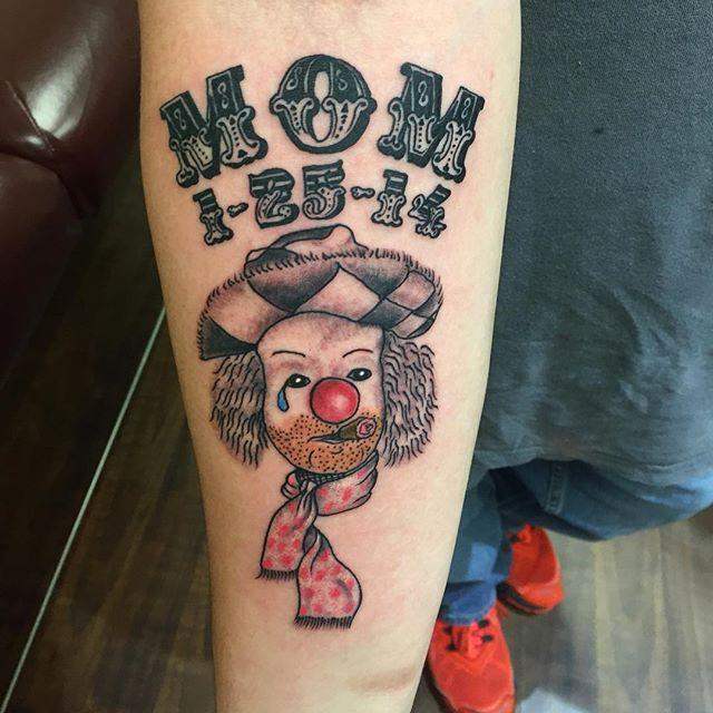 Clown Tattoo 105