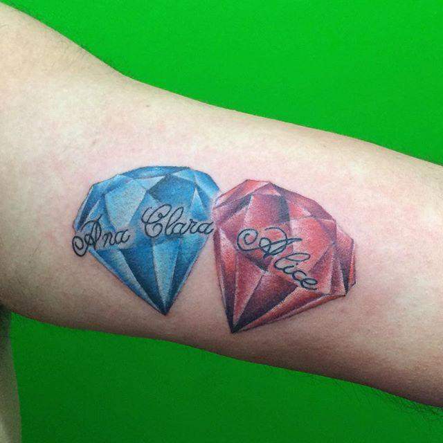 Diamant Tattoo 127