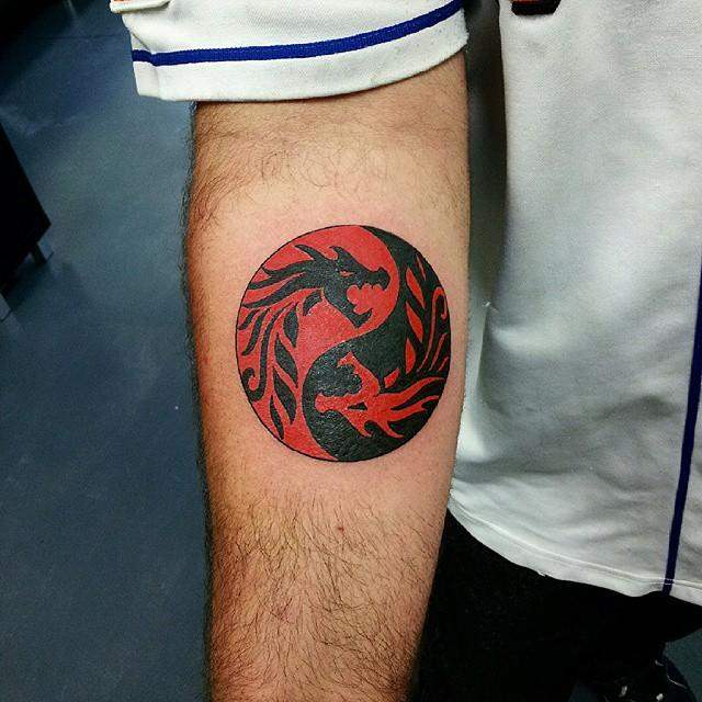 Drache Tattoo 09