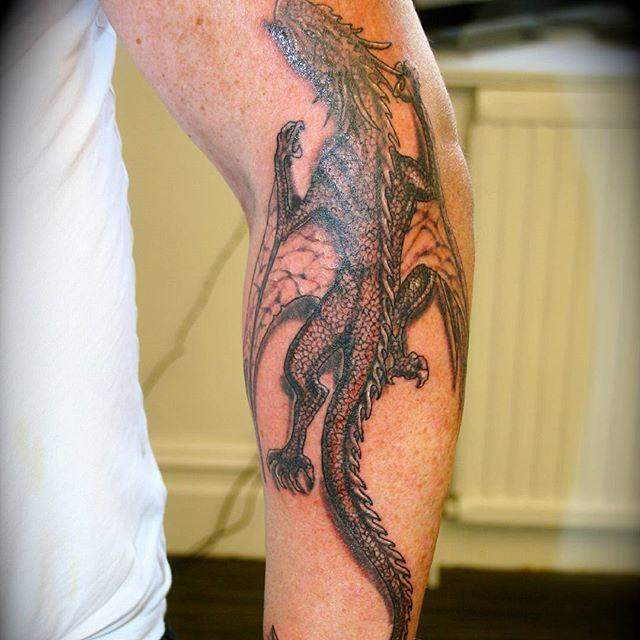 Drache Tattoo 117