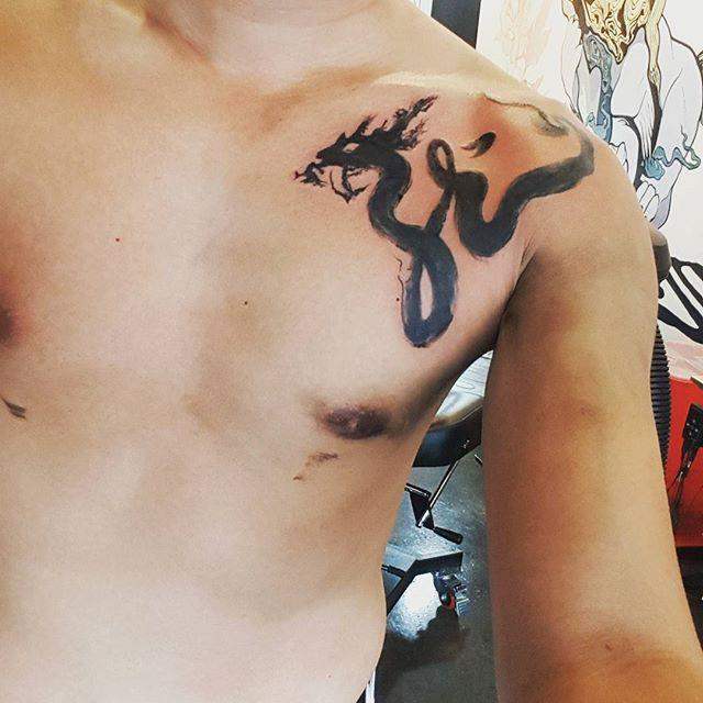 Drache Tattoo 31