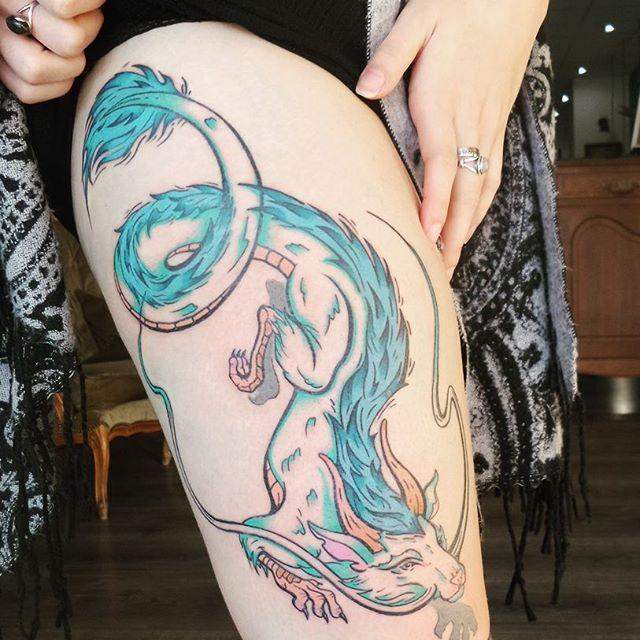 Drache Tattoo 61