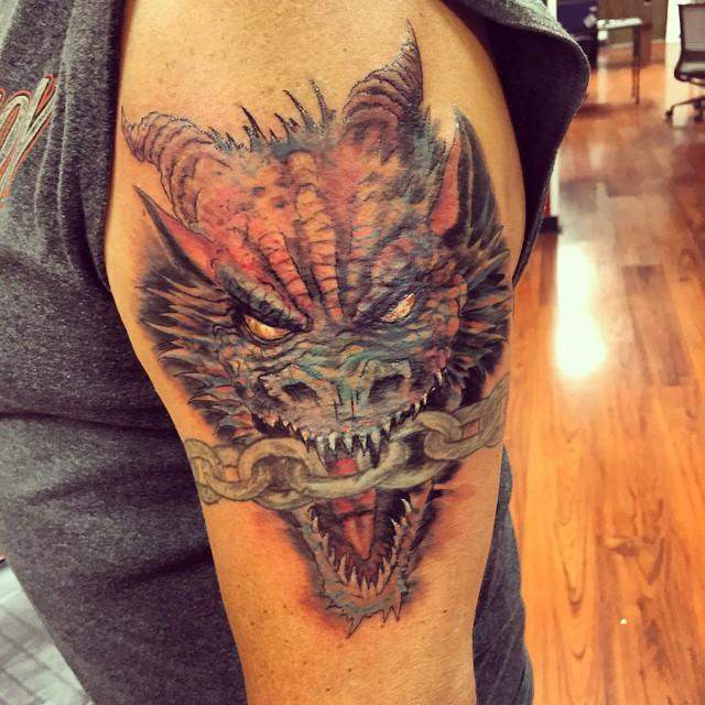 Drache Tattoo 63