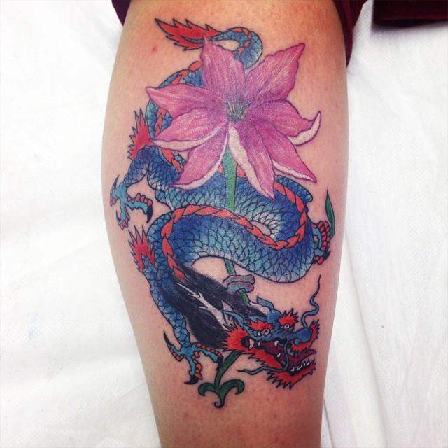 Drache Tattoo 73