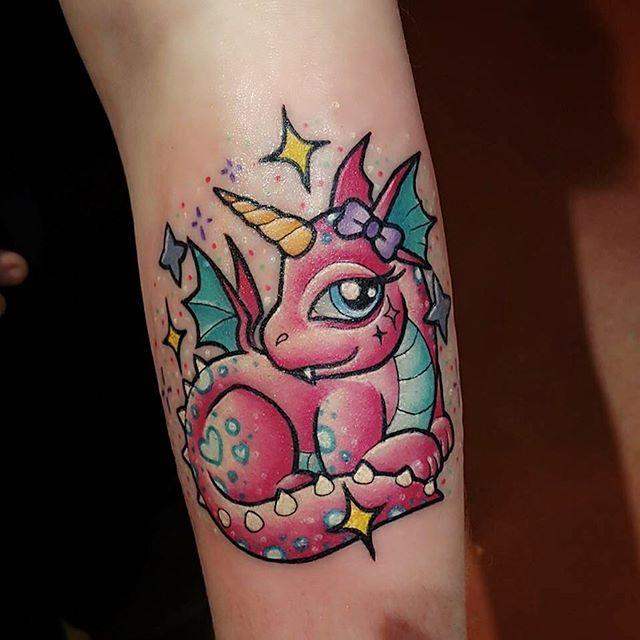 Drache Tattoo 93