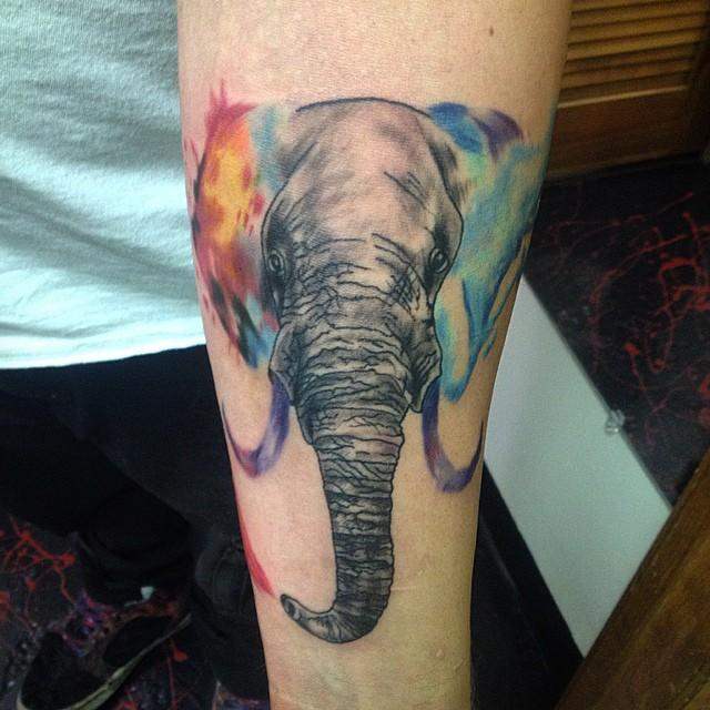 Elefant Tattoo 89