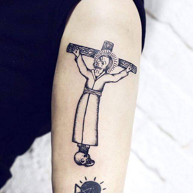 Jesus von Nazaret Tattoo 01