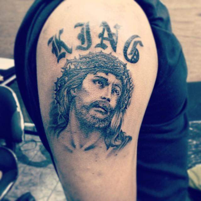 Jesus von Nazaret Tattoo 103