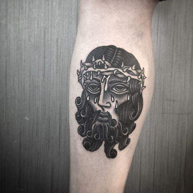 Jesus von Nazaret Tattoo 117