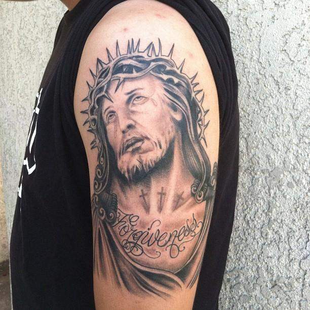 Jesus von Nazaret Tattoo 131