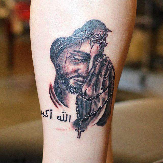 Jesus von Nazaret Tattoo 133